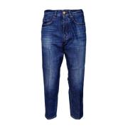 Italiaanse wortel fit jeans Don The Fuller , Blue , Heren