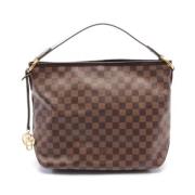 Pre-owned Canvas louis-vuitton-bags Louis Vuitton Vintage , Brown , Da...