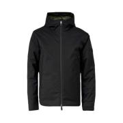 Zwarte Hooded Ritsjas Emporio Armani EA7 , Black , Heren