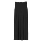 Zwarte rok met ritssluiting achteraan Pinko , Black , Dames