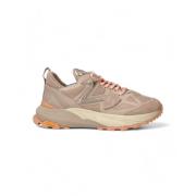 Trekking-geïnspireerde stoffen sneakers met Vibram zool Philippe Model...