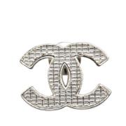 Pre-owned Metal chanel-jewelry Chanel Vintage , Gray , Dames