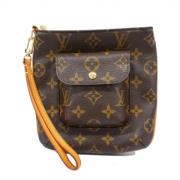 Pre-owned Fabric louis-vuitton-bags Louis Vuitton Vintage , Brown , Da...