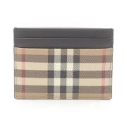 Pre-owned Canvas wallets Burberry Vintage , Black , Dames