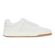 Logo Sneakers Saint Laurent , White , Dames