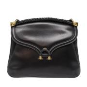 Pre-owned Leather gucci-bags Gucci Vintage , Black , Dames