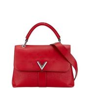 Pre-owned Leather louis-vuitton-bags Louis Vuitton Vintage , Red , Dam...