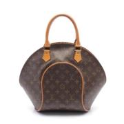 Pre-owned Canvas handbags Louis Vuitton Vintage , Brown , Dames