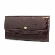 Pre-owned Fabric wallets Louis Vuitton Vintage , Purple , Dames