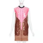 Pre-owned Cotton dresses Louis Vuitton Vintage , Pink , Dames