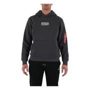 Metal Plate Hoodie Alpha Industries , Gray , Heren