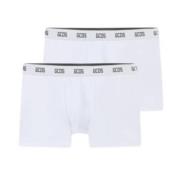 Heren Essentials Boxer Briefs 2-Pack Gcds , White , Heren