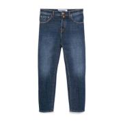 Blauwe Slim Fit Jeans Jacob Cohën , Blue , Heren