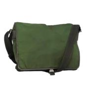 Pre-owned Nylon prada-bags Prada Vintage , Green , Dames