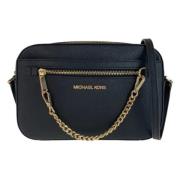 Pre-owned Leather shoulder-bags Michael Kors Pre-owned , Black , Dames