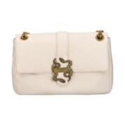 Nieuwe Iconische Puffy Dames Tas Just Cavalli , White , Dames