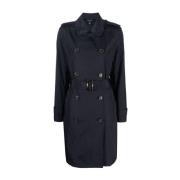 Trenchcoat zonder voering Ralph Lauren , Blue , Dames