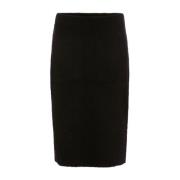 Zwarte kokerrok in casual stijl JW Anderson , Black , Dames