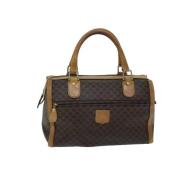 Pre-owned Canvas celine-bags Celine Vintage , Brown , Dames