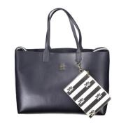 Blauwe Dames Tas met Afneembare Pochette Tommy Hilfiger , Blue , Dames