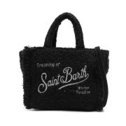 Klassieke Zwarte Winkel Tas MC2 Saint Barth , Black , Dames