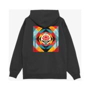 Stijlvolle Sweatshirt voor een Moderne Look Obey , Black , Heren