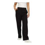 Zwarte Rechte Pijp Pantalon 2-Biz , Black , Dames