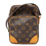 Pre-owned Fabric louis-vuitton-bags Louis Vuitton Vintage , Brown , Da...