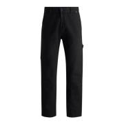 Heren Casual Broek Gioro242D Hugo Boss , Black , Heren