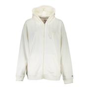 Sweatshirt met rits Tommy Hilfiger , White , Dames