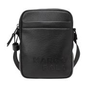 Schoudertas klein Marc O'Polo , Black , Heren