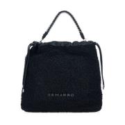 Bont Hobo Tas Spencer Stijl Ermanno Scervino , Black , Dames