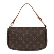 Pre-owned Canvas louis-vuitton-bags Louis Vuitton Vintage , Brown , Da...