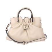 Kleine Tote Tas Octavia Ermanno Scervino , Beige , Dames