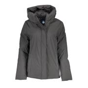 Zwarte hoodie met logo North Sails , Black , Dames