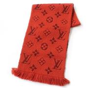 Pre-owned Wool scarves Louis Vuitton Vintage , Orange , Dames