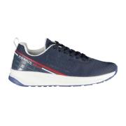 Blauwe Sportieve Veterschoenen met Contrastdetails Carrera , Blue , He...