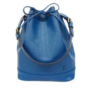 Pre-owned Leather louis-vuitton-bags Louis Vuitton Vintage , Blue , Da...