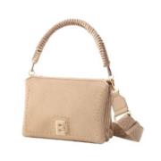 Zachte EBA Dames Tas Herfst-Winter 24 Ermanno Scervino , Beige , Dames