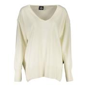 Witte top met lange mouwen en scoop hals North Sails , White , Dames