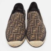 Pre-owned Canvas espadrilles Fendi Vintage , Brown , Heren