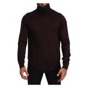 Turtlenecks Dolce & Gabbana , Brown , Heren