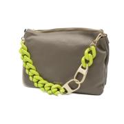 Reflex Taupe Schoudertas My Best Bags , Gray , Dames