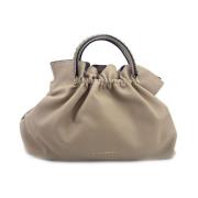 Grote Tote Tas Octavia Ermanno Scervino , Beige , Dames