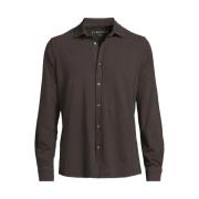 Casual Shirt Cement Grijs Circolo 1901 , Gray , Heren