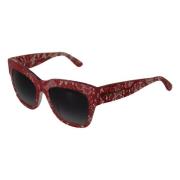 Sunglasses Dolce & Gabbana , Red , Dames