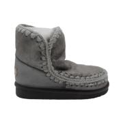 Warme Winter Sneakers Mou , Gray , Dames