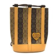 Pre-owned Fabric louis-vuitton-bags Louis Vuitton Vintage , Brown , Da...