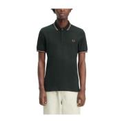 Klassieke Tipped Polo Shirt Fred Perry , Green , Heren