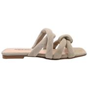 Cassandra Ivory Sandalen Janet & Janet , Beige , Dames